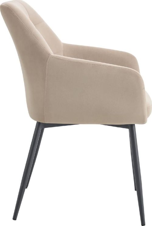 купить Стул Interdepo UGO new Beige Velvet в Кишинёве 