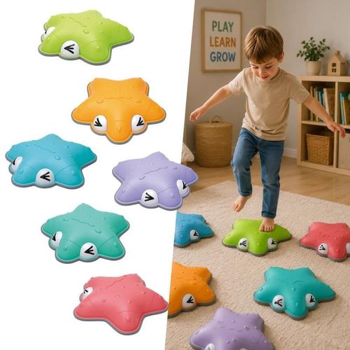 купить Игровой комплекс для детей inSPORTline SL-00014115 Joc de echilibru Stele (6buc.) STS06 Starfish 31275-1 в Кишинёве 