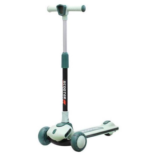 купить Самокат New World 2601 Trotineta cu 3 roti pliabila, verde, 61650 в Кишинёве 