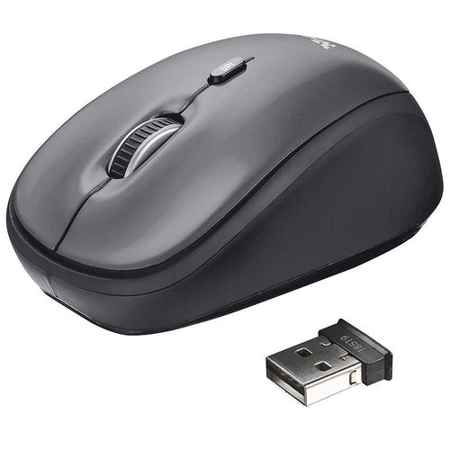 купить Мышь Trust Yvi Dual Mode Wireless Mouse, Bluetooth/2.4GHz wireless mouse: use your preferred connection method or use both to switch between devices, Black, TR-24208 в Кишинёве 