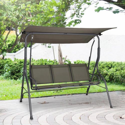 cumpără Mobilier pentru grădină Holland 08665 Скамья-качели с тентом, 1.53x1.35m,H1.7m max 260kg în Chișinău 