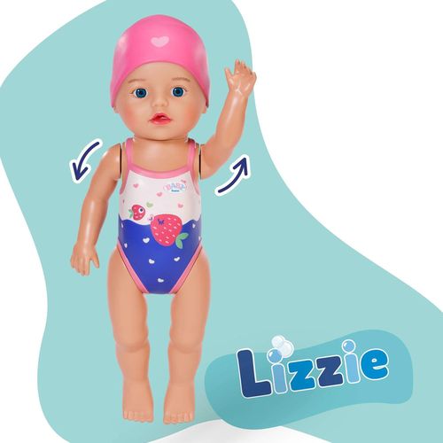 купить Кукла Zapf 839454 BB Swimming Lizzie, 30cm в Кишинёве 