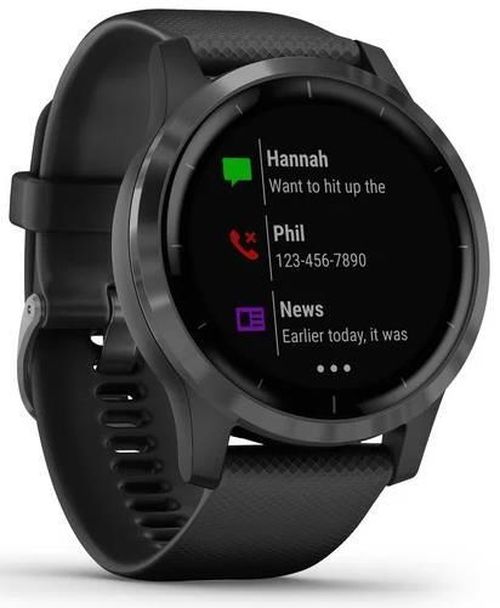 купить Фитнес-трекер Garmin vivoactive 4 Black/Slate, S.EU в Кишинёве 