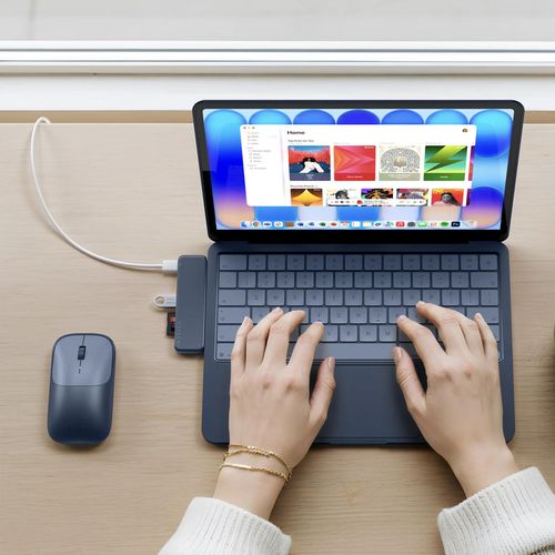 купить USB Hub Satechi USB-C Snap Hub Indigo в Кишинёве 