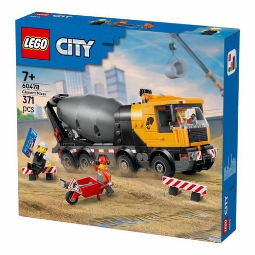 купить Конструктор Lego 60478 Cement Mixer в Кишинёве 