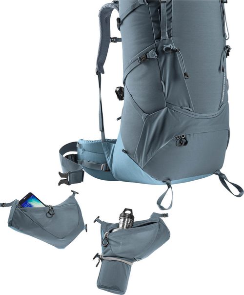 купить Туристический рюкзак Deuter Aircontact Core 60+10 graphite-shale в Кишинёве 