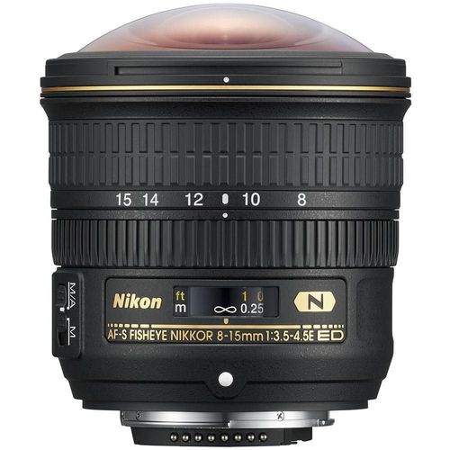 cumpără Obiectiv Nikon AF-S FISHEYE Nikkor 8-15mm f/3.5-4.5E ED în Chișinău 