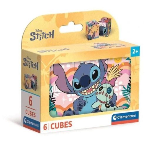 cumpără Puzzle Clementoni Cuburi STICH, 6 bucăți (40905) în Chișinău 
