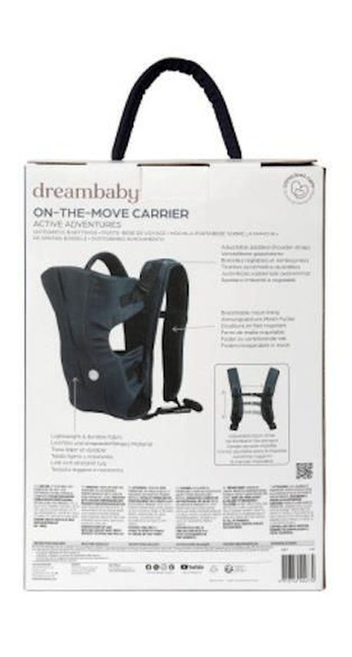 cumpără Marsupiu pentru copii Dreambaby G2477 On-The-Move Navy, рюкзак-переноска în Chișinău 