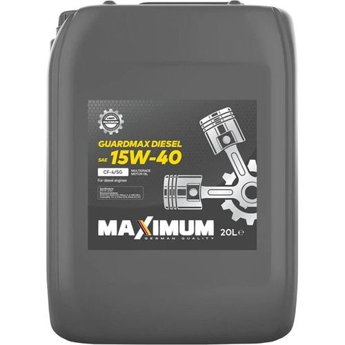 купить Масло Maximum Lubricants 15W40 CF-4/SG 20l GUARDMAX Diesel в Кишинёве 