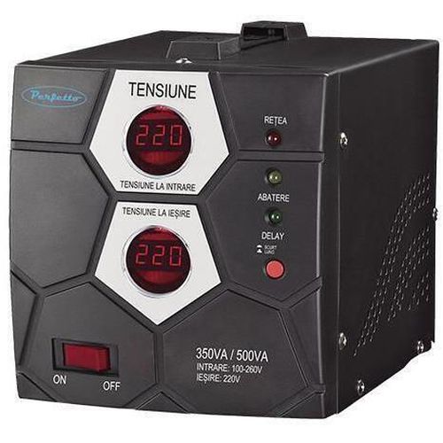 cumpără Regulator tensiune Perfetto Stabilizator de tensiune DVR-350 VA în Chișinău 