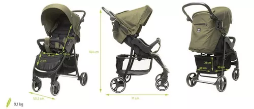 купить Детская коляска 4Baby Rapid 2024 Khaki в Кишинёве 