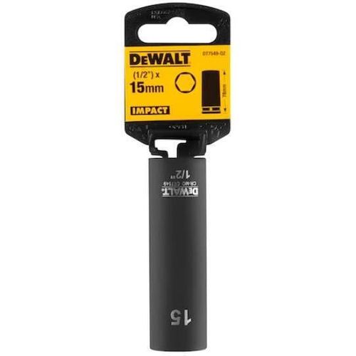 cumpără Set de tubulare, bite, duze DeWalt Cap hexagonal impact DT7549 ( Lumgi) 15mm 1/2 în Chișinău 