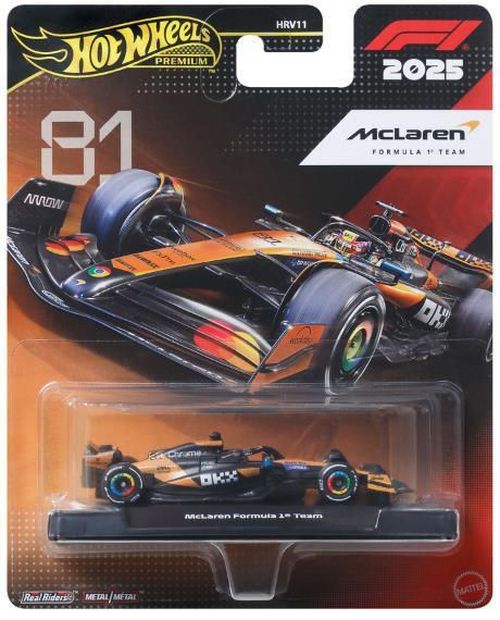 купить Машина Hot Wheels JKD81 1:64 Mașinuță de colecție Formula 1: McLaren #81 в Кишинёве 