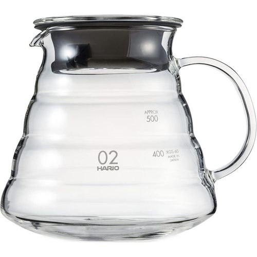 купить Чайник заварочный Hario XGSR-60-TB Range Server V60 600ml Clear в Кишинёве 