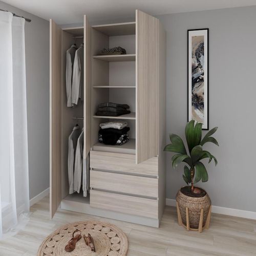 купить Шкаф Smartex (15876) N15 120cm Kashemir+St.Deschis в Кишинёве 