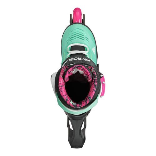 cumpără Role Rollerblade 86B0751520NG03 Microblade XT, 28-32, Nero/Verde Mare în Chișinău 