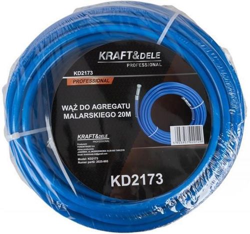 купить Шланг высокого давления Kraft&Dele KD2173 furtun pistol vopsit 20m в Кишинёве 