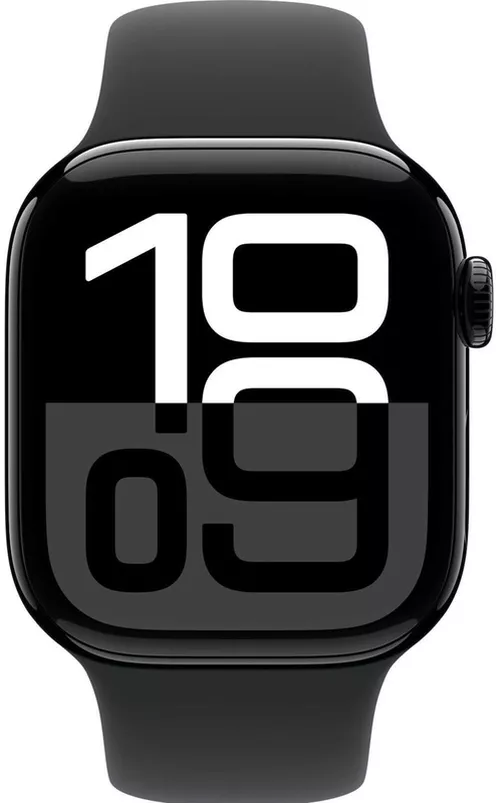 купить Смарт часы Apple Watch Series 10 GPS 42mm Jet Black Aluminium Case with Black Sport Band - S/M MWWE3 в Кишинёве 