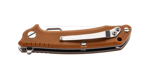 купить Нож походный Puma Solingen 7306111 TEC one-hand (sand-colored G10, flipper, frame lock) 3Cr13 в Кишинёве 