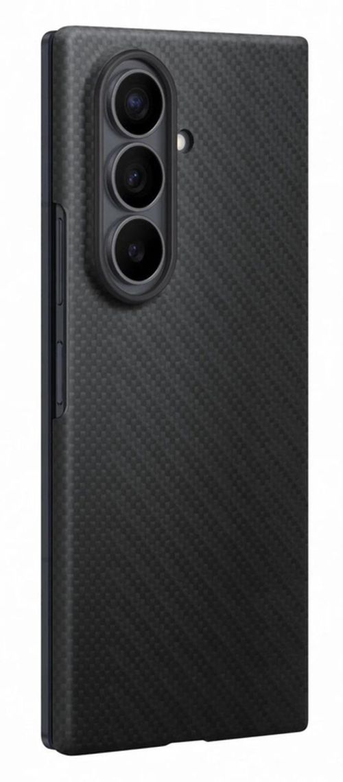 купить Чехол для смартфона Samsung EF-KF976 Galaxy Fold8 Ultra Carbon Magnet Case Black в Кишинёве 