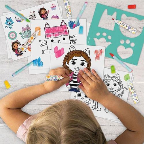 cumpără Set de creație As Kids 1023-68105 Set de desen in rucsac Gabby, 1283D în Chișinău 