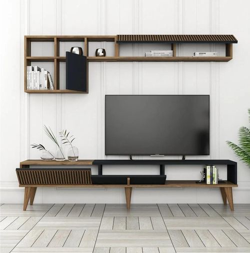 купить Стенка Trendy Milan TV, Nuc, Antracit в Кишинёве 