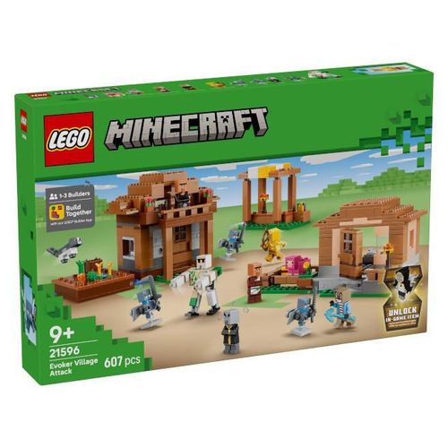 cumpără Set de construcție Lego 21596 Minecraft. Atac asupra satului Evoker în Chișinău 