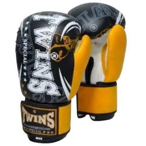 купить Товар для бокса Twins перчатки бокс TW4Y набор 3х1 желтый в Кишинёве 
