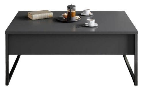 купить Журнальный столик Trendy Lux, Antracit, Negru 90x40x60cm в Кишинёве 
