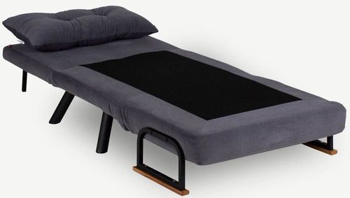 купить Диван Trendy Sando Single extensibila cu 1 loc 78x78x60cm Gri в Кишинёве 