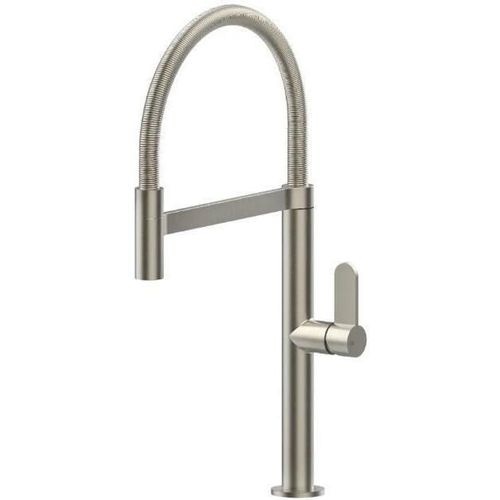 cumpără Bateria bucătărie Gessi 50009-149 Helium Finox Brushed Nickel în Chișinău 