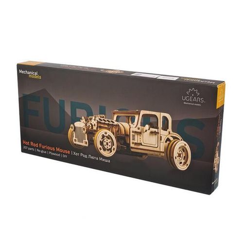 cumpără Set de construcție Ugears 58780 Hot Rod Furious Mouse în Chișinău 