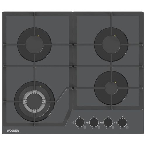 купить Встраиваемая поверхность газовая Wolser WL-6400 GBN Q Gray в Кишинёве 