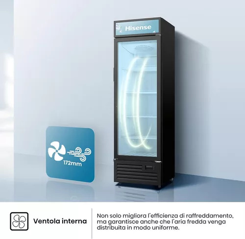 купить Холодильная витрина Hisense CPC381N7ABD в Кишинёве 