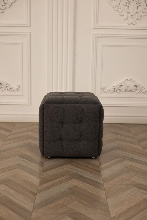 cumpără Puf Nex Home Cub Transformer 5 scaune in 1 N54, Graphite Teddy în Chișinău 