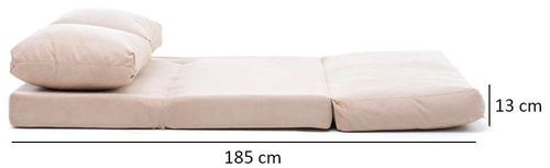 купить Диван Trendy Taida Crema 68x62x120cm в Кишинёве 