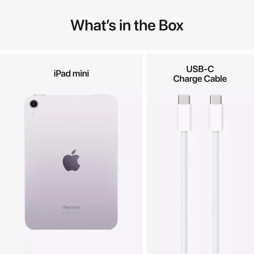 купить Планшетный компьютер Apple iPad mini 7 2024 Wi-Fi 256GB Purple MXNE3 в Кишинёве 
