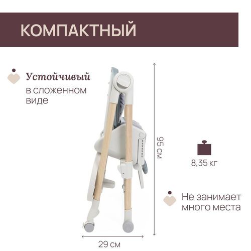 cumpără Scaun de masă Chicco 8714060 Polly Armonia Greenery, 6+ luni în Chișinău 