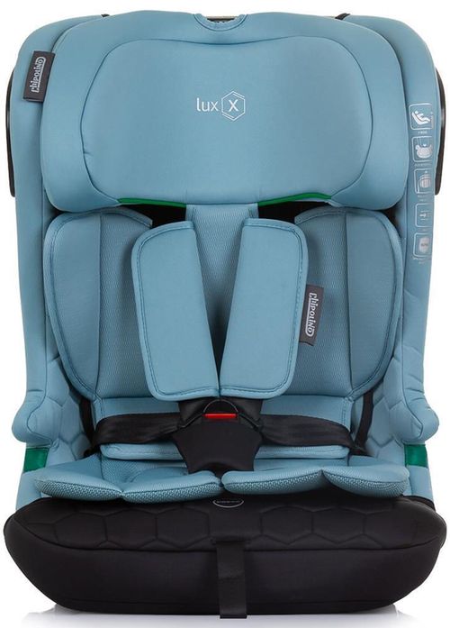 купить Автокресло Chipolino А/К Lux X I-Size 76-150 Cm Isofix Stklx0243pg Pastel Blue/Green в Кишинёве 