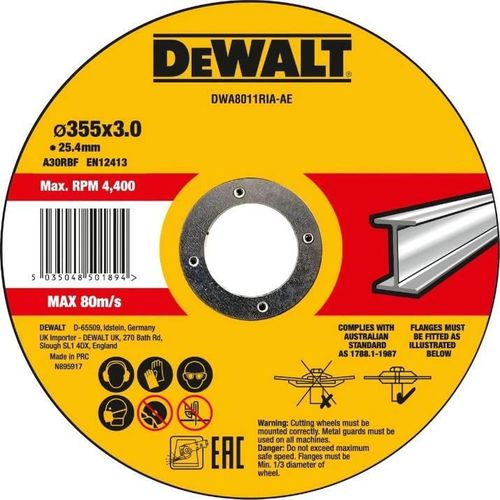 cumpără Disc de tăiere DeWalt DWA8011RIA-AE 355x3x25.4mm în Chișinău 