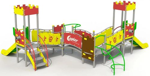 купить Детская площадка Copfer Игровой набор PTP16-07-T4 в Кишинёве 
