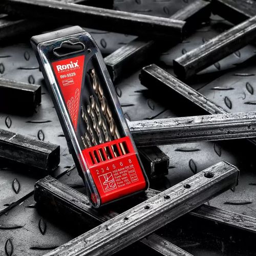 купить Сверло Ronix RH-5529 Set Burghie Cobalt 2-8mm в Кишинёве 