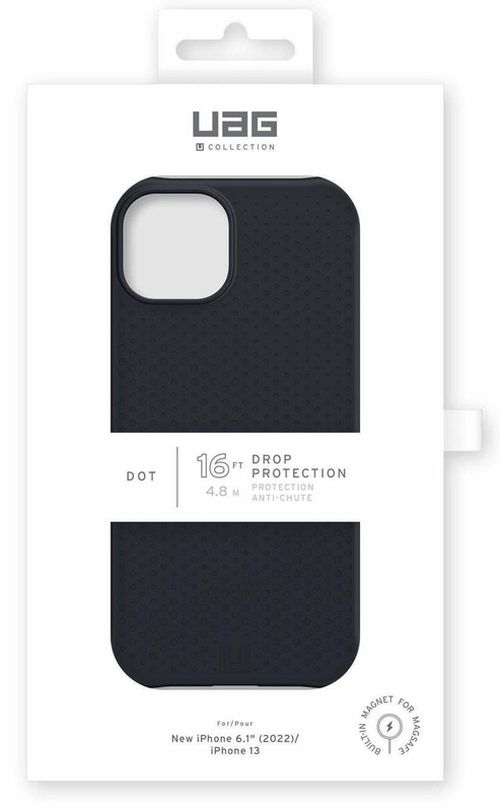 купить Чехол для смартфона UAG 114080314040 iPhone Po 2022 Dot Magsafe Black в Кишинёве 