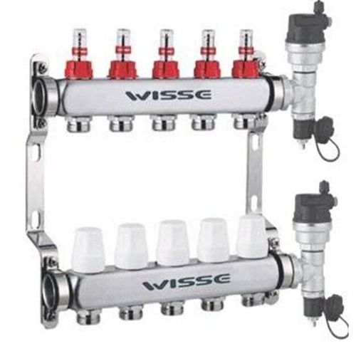 купить Комплект распределителей Wisse Set Distribuitor inox 1'' 10C cu debitmetre (58242) в Кишинёве 