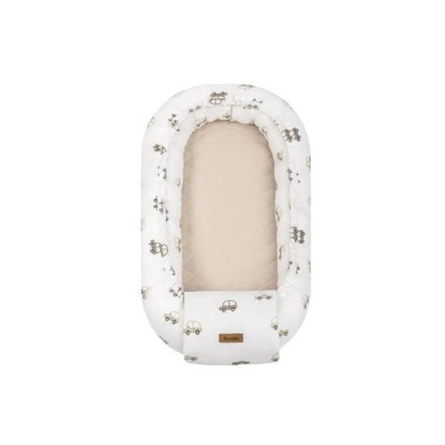 cumpără Lenjerie de pat pentru copii Sensillo 229004 6386 Кокон муслин Cars 80x45 în Chișinău 