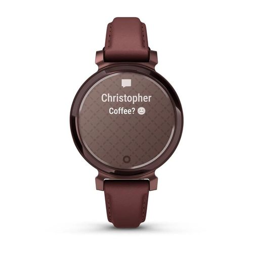 купить Смарт часы Garmin Lily® 2 Classic, Dark Bronze with Mulberry Leather Band (010-02839-03) в Кишинёве 