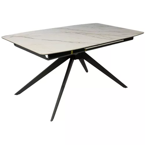 cumpără Masă Deco Belisima, extensibilă (160+60)x90x76 Gold White în Chișinău 