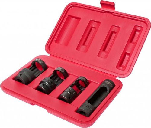 cumpără Set de tubulare, bite, duze JTC JTC-1543 Набор головок для датчиков кислорода (4ед.), 1/2" 22мм (6PTX110L), 22, 27, 28 (12PTX78L) în Chișinău 