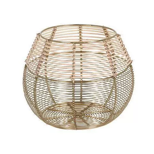 cumpără Lumânare Holland 48277 Gold Подсвечник металлический D23cm H20cm în Chișinău 